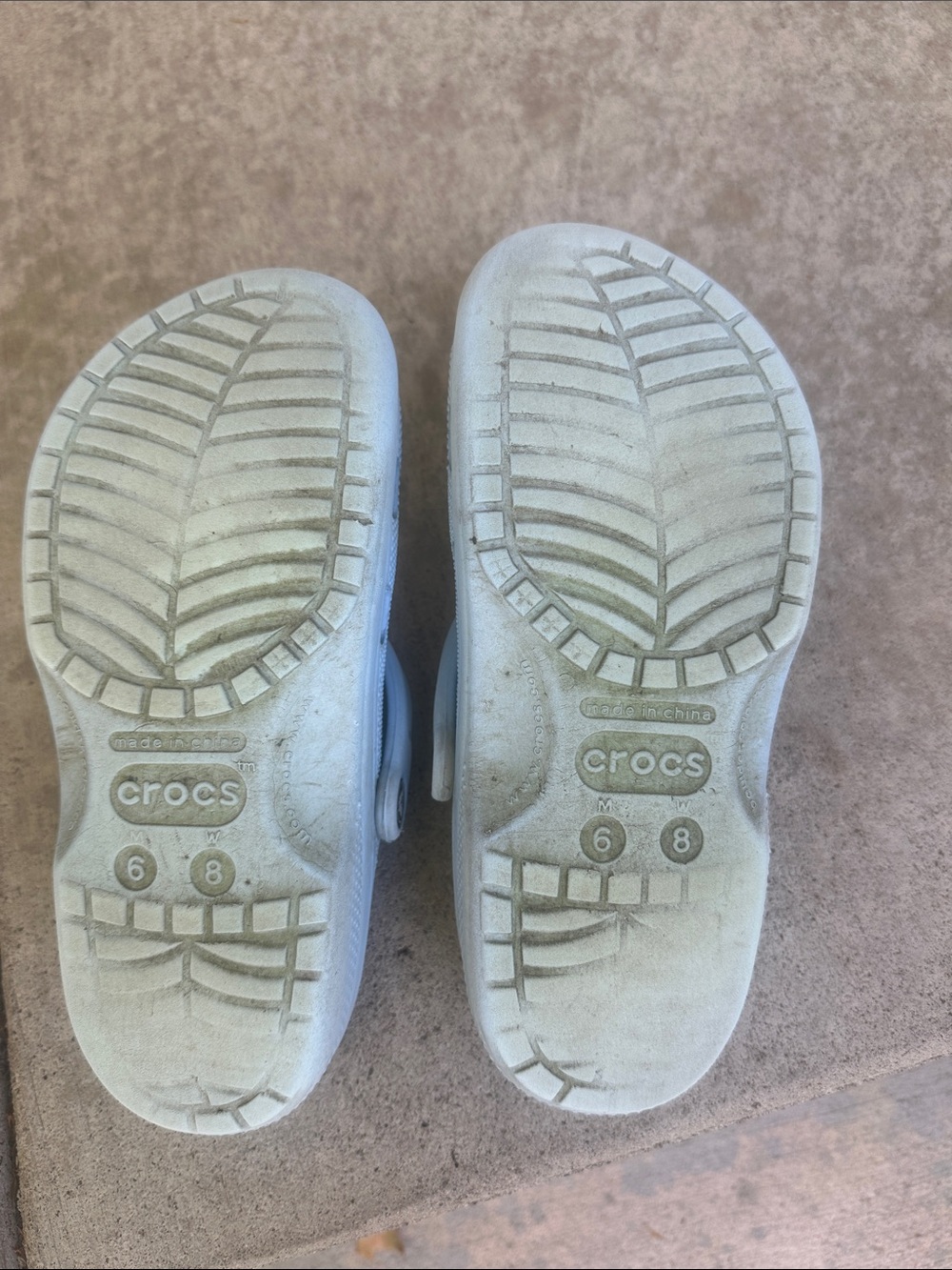 Baby Blue Crocs - Picture 3 of 3